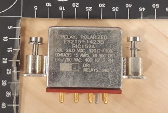 Figure 7: External condition of defective relay.Source: ATSB