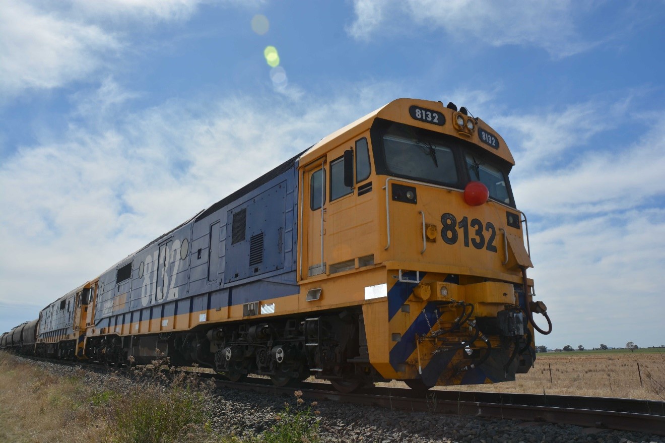Figure 7: 81-class locomotive at front of train 8838N.
Source: ATSB