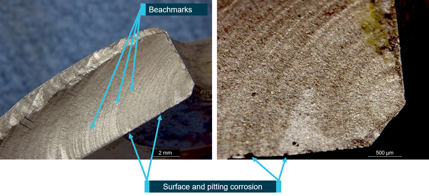 Figure 5: Fatigue failure of flex plate.<br />
Source: ATSB