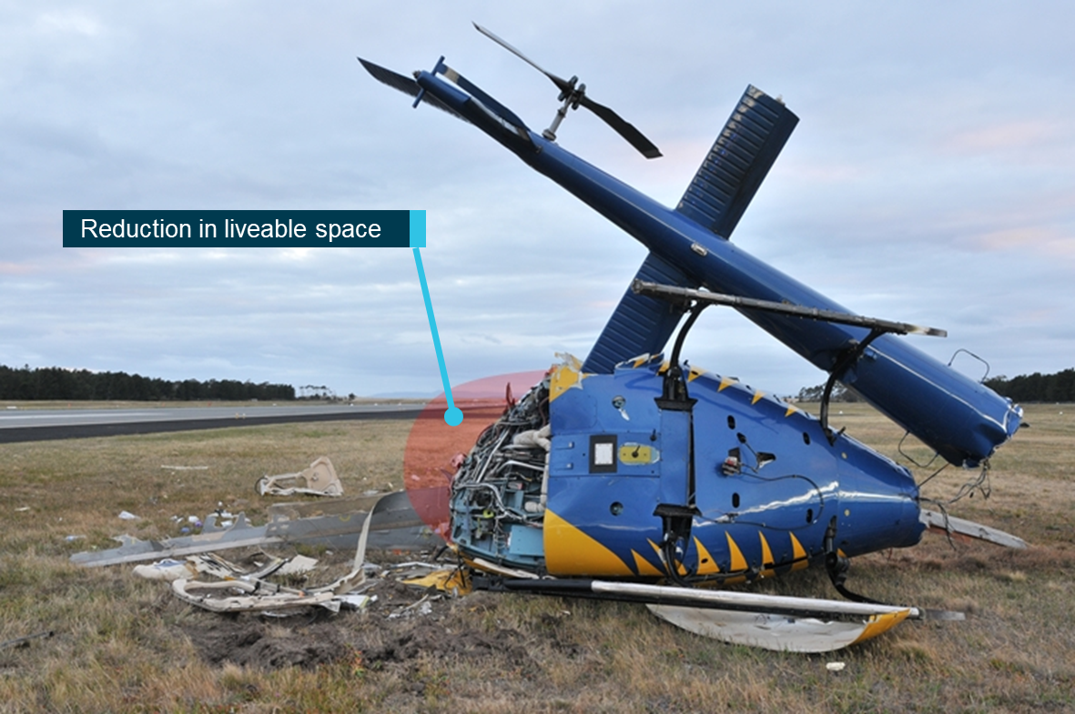 Figure 9: Accident site image.<br />
Source: Tasmania Police