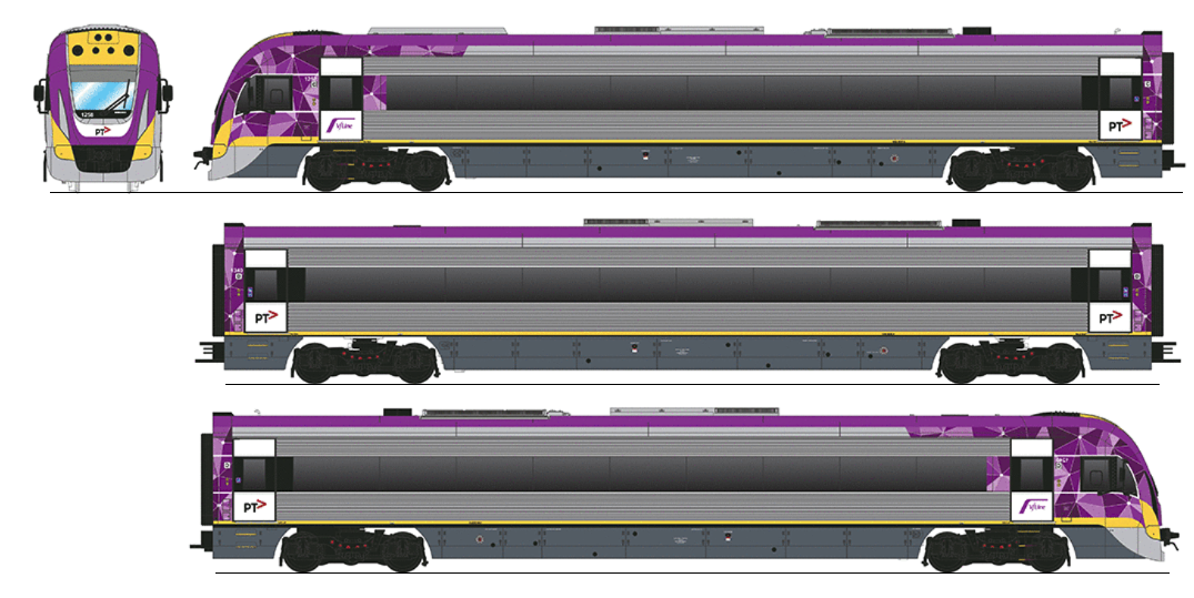 Figure 6: VLocity Diesel Multiple Unit.<br />
Source: V/Line Corporation