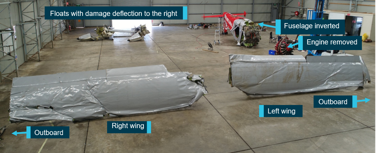 Wreckage examination