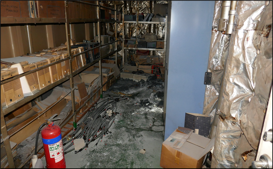 Locker in the ship's accommodation adjacent to the C-Loop space