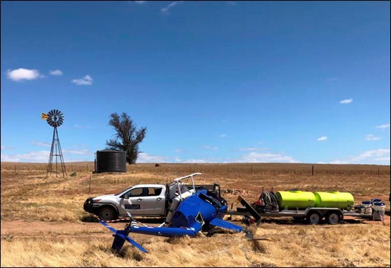 Accident site