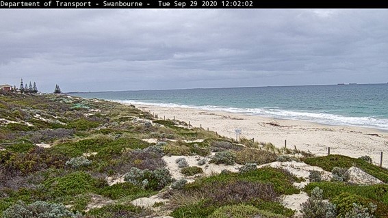 Western Australia Department of Transport Swanbourne Beach camera