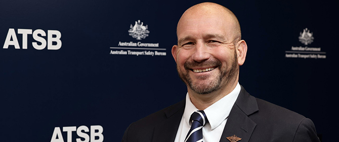 ATSB Chief Commissioner Angus Mitchell