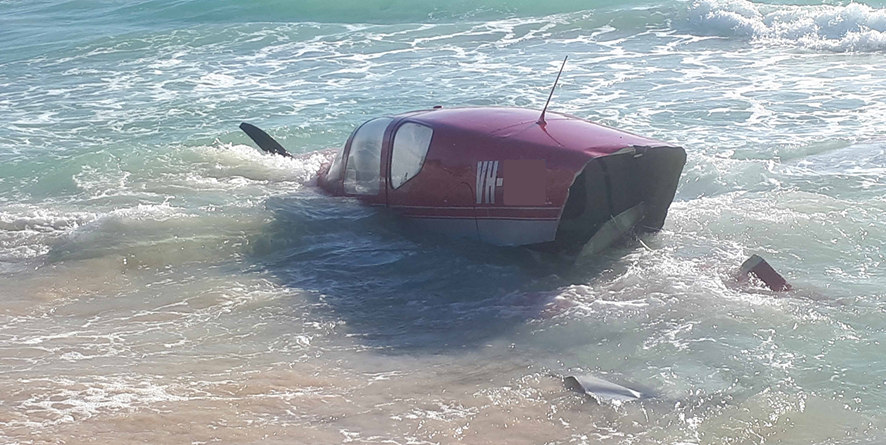 Figure 1: Aircraft wreckage