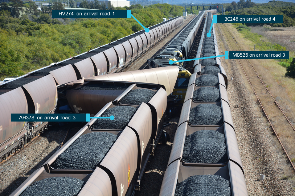 Figure 3: Collision site