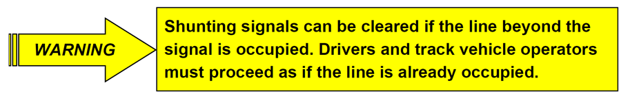 Figure 7: ANSG606 warning to drivers