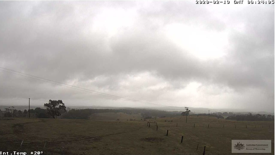 Figure 6: Weather camera image from Kilmore Gap