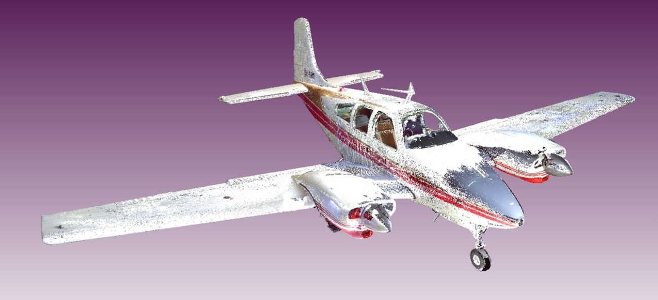 Figure 17:  3-dimensional point cloud model of IJM