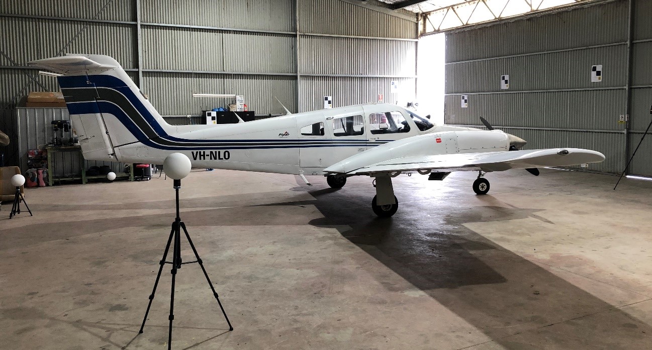 Figure 18: NLO prepared for scanning