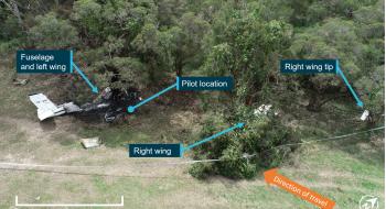 Accident site