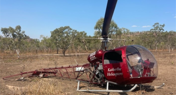 Helicopter accident site