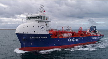 The 100-metre, Liberian-flagged Gaschem Homer