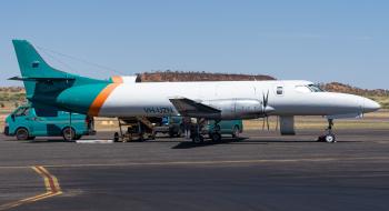 The incident aircraft.