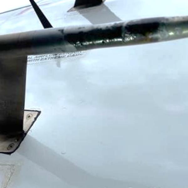 A pitot probe.