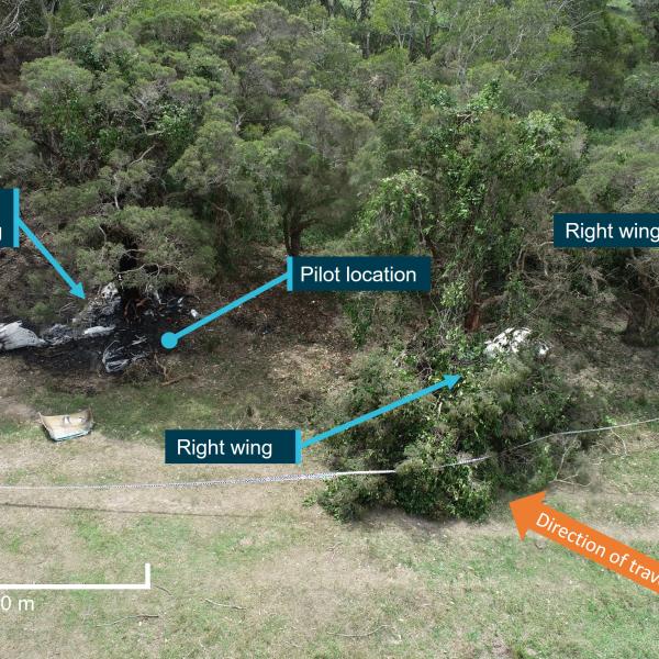 Accident site