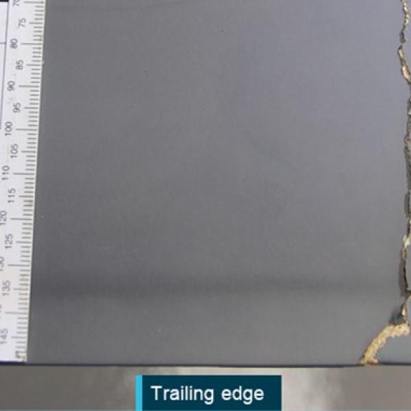 Figure 1: Main rotor blade crack