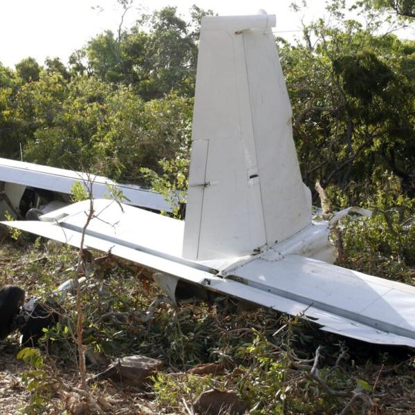 The accident site