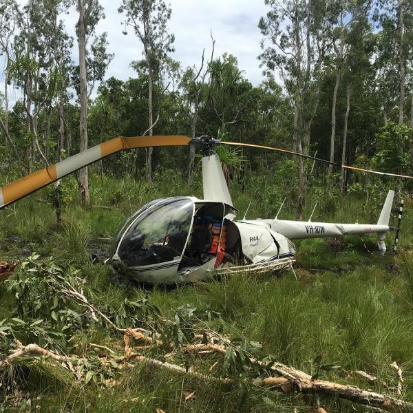 VH-IDW accident site