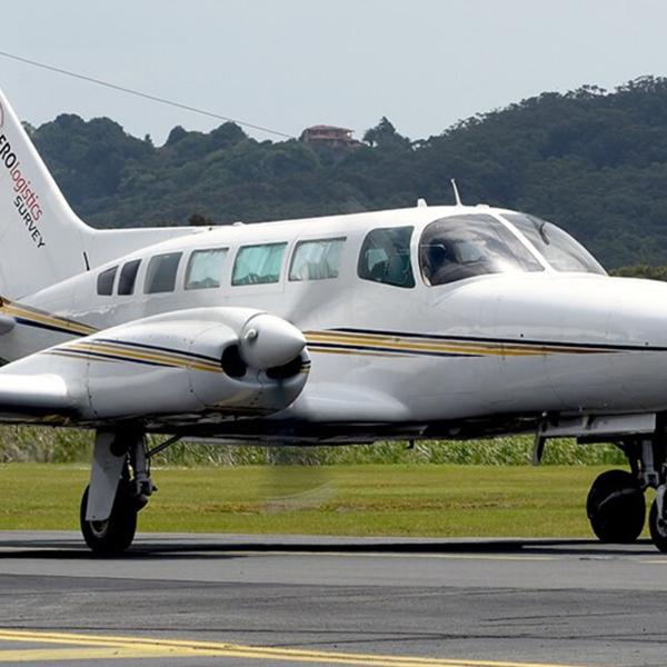 The incident aircraft.