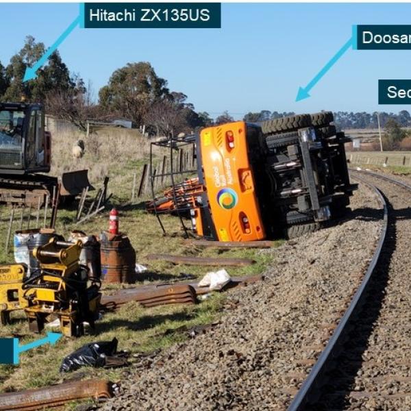 Accident site 