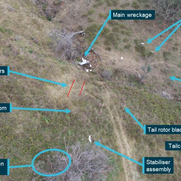 Wreckage site