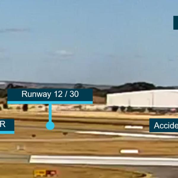 VH-POR angle of bank during left turn after take-off