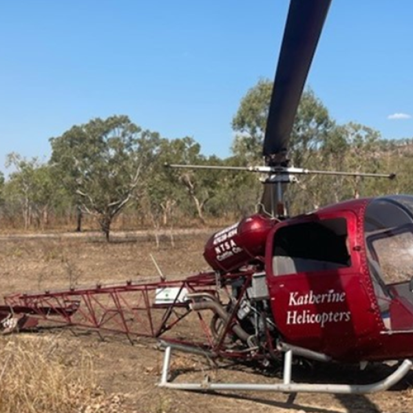 Helicopter accident site