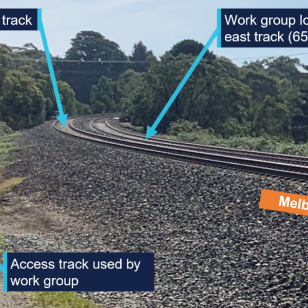 Work site location