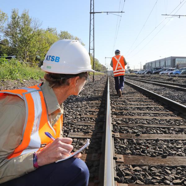 ATSB rail investigators