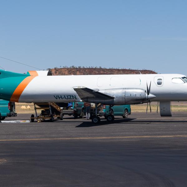 The incident aircraft.