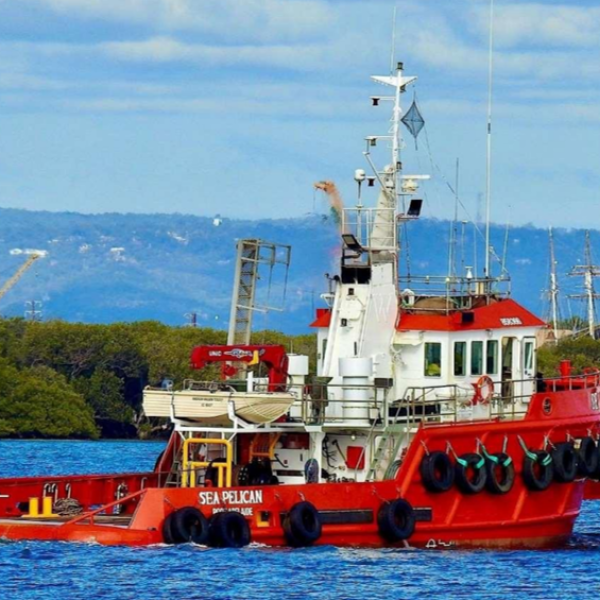 An image of the tug, Sea Pelican.