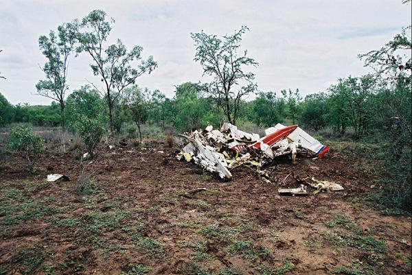 Figure 2: Aircraft Wreckage