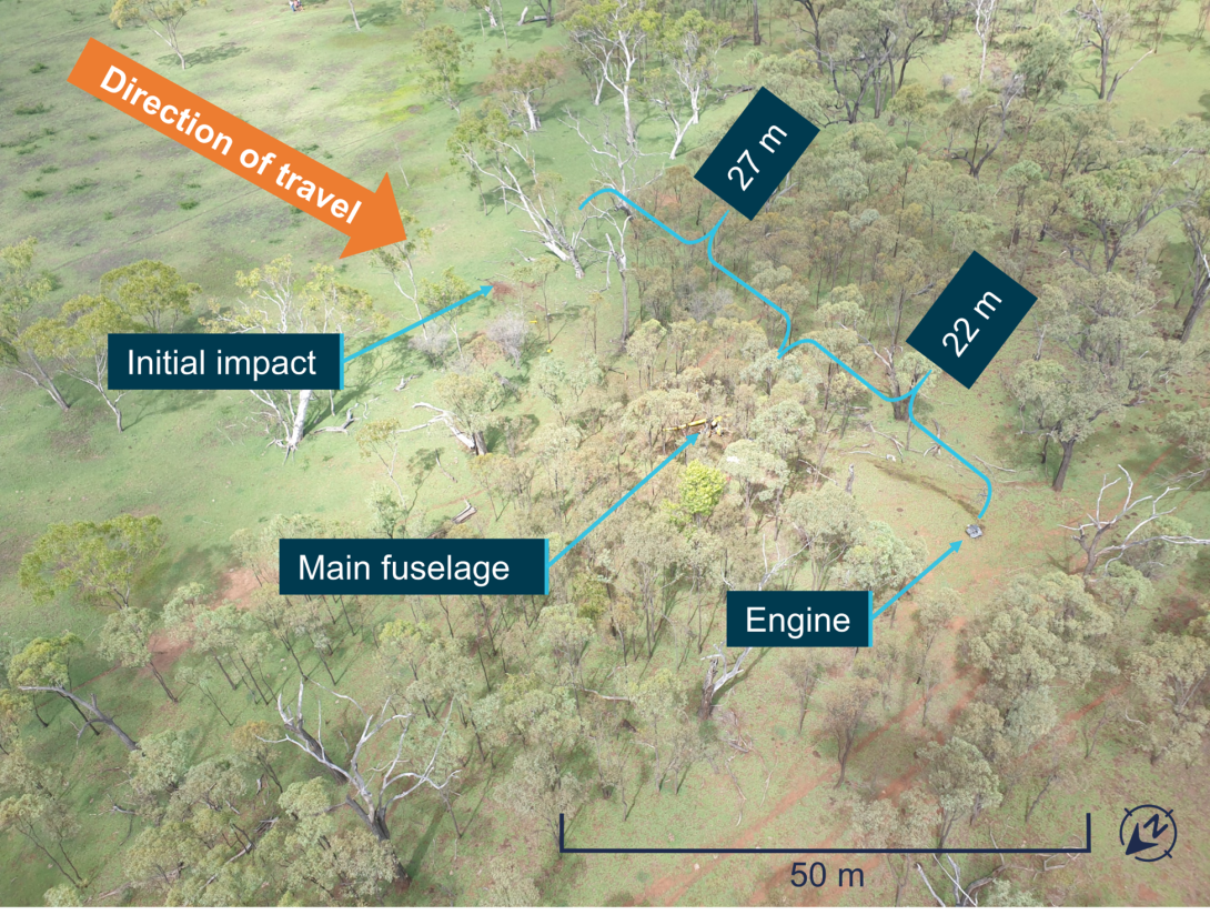 Figure 7: Overview of accident site