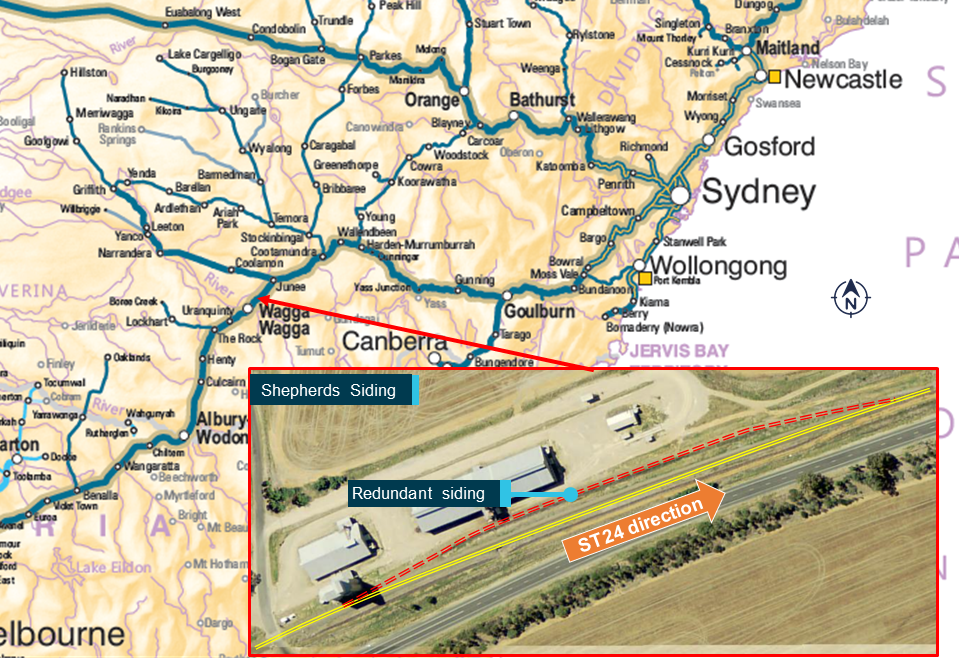 Speed restriction not applied, allowing train ST24 to overspeed, Harefield NSW, 29 June 2021