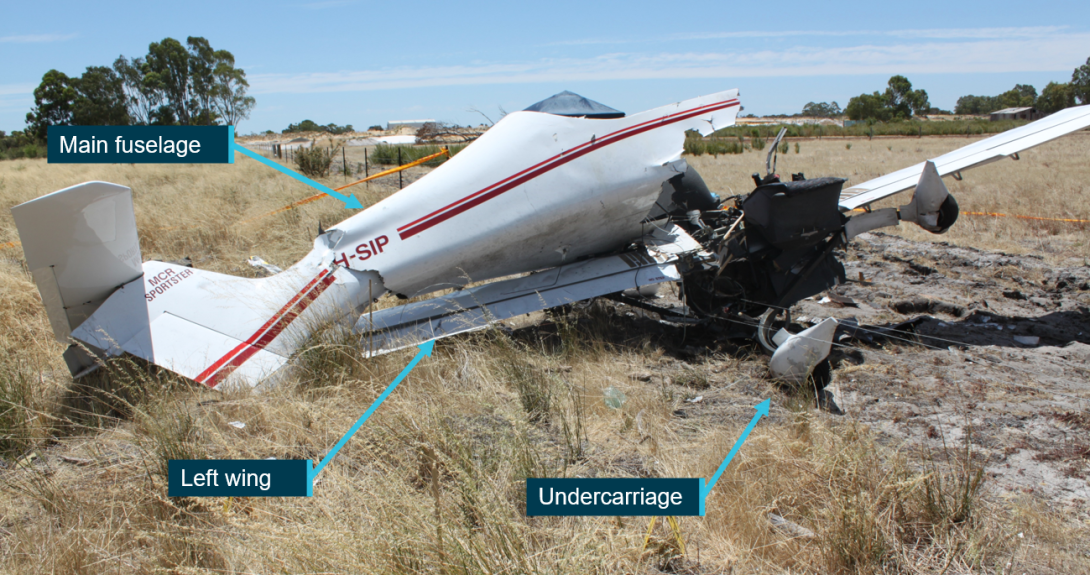 Accident site