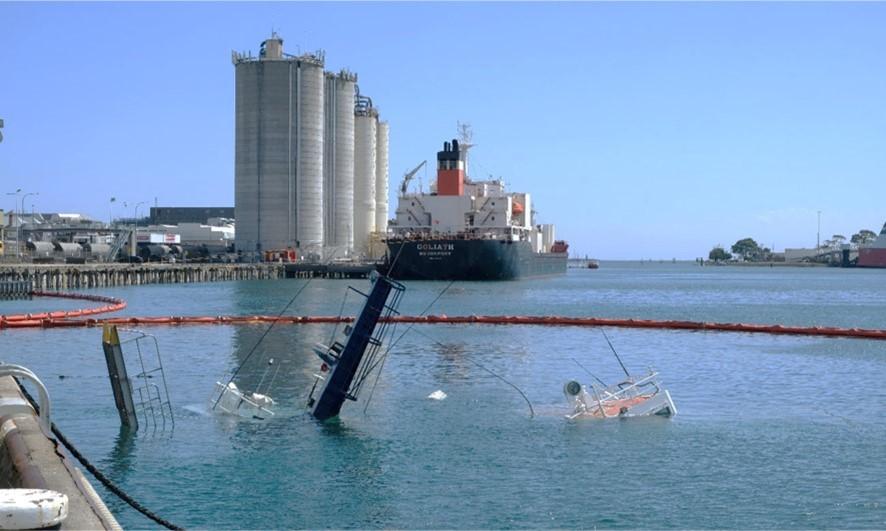 Figure 9: The submerged York Cove and Campbell Cove