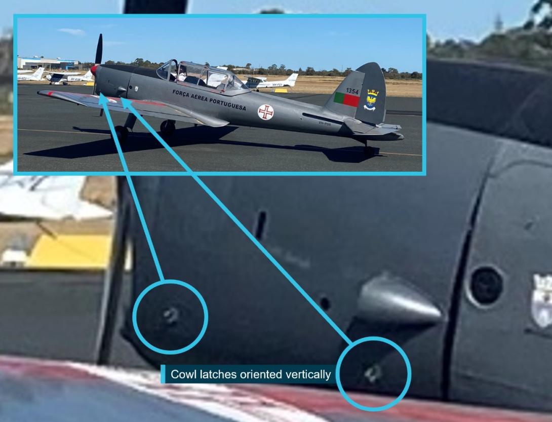 Accident aircraft taxiing for take-off