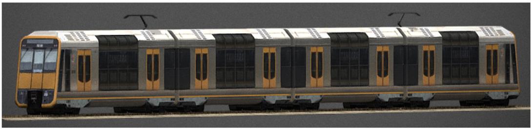 Figure 7: Tangara four-car set