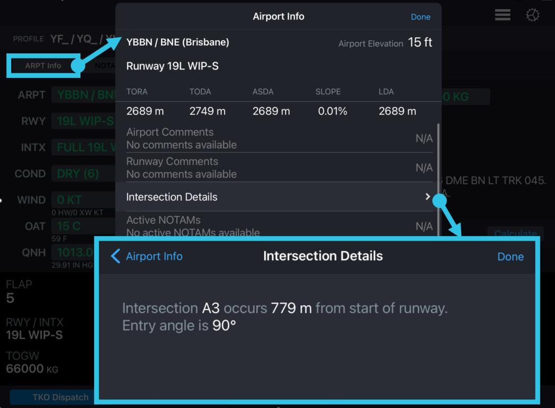 Figure 9: OPT airport information