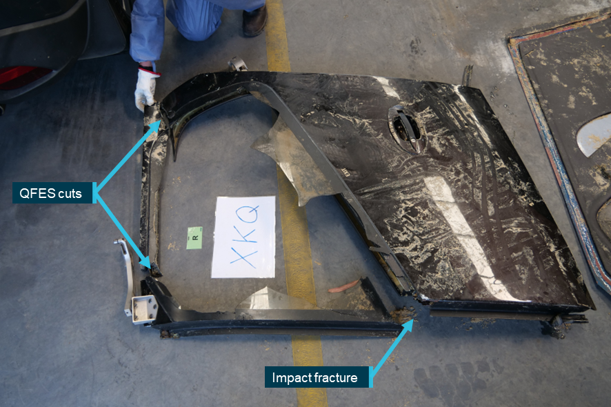 Figure B17: VH-XKQ rear left cabin door