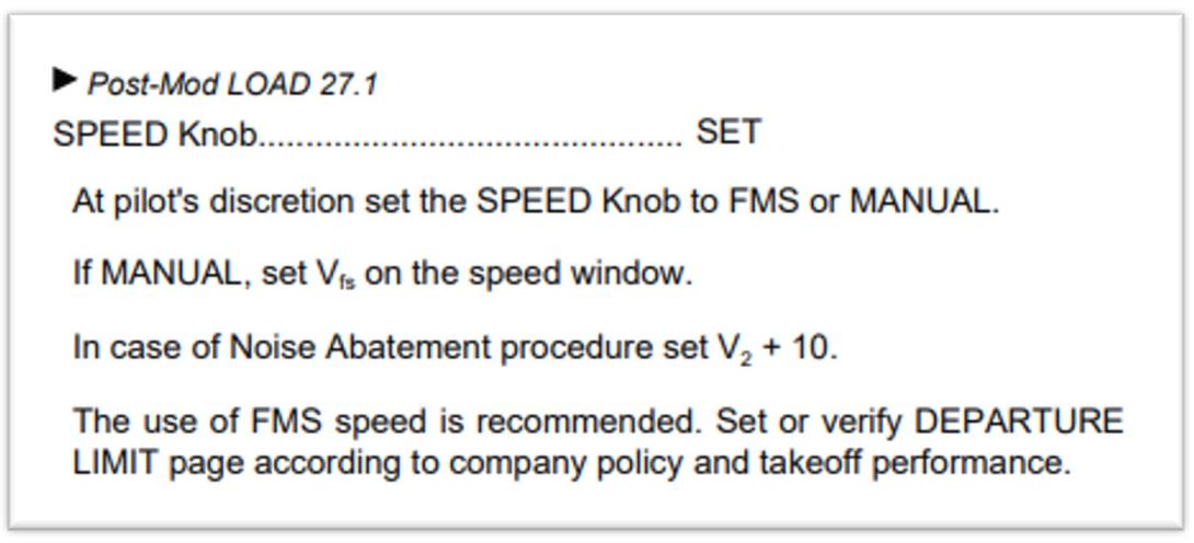 Figure 5: Shortly before startup procedures