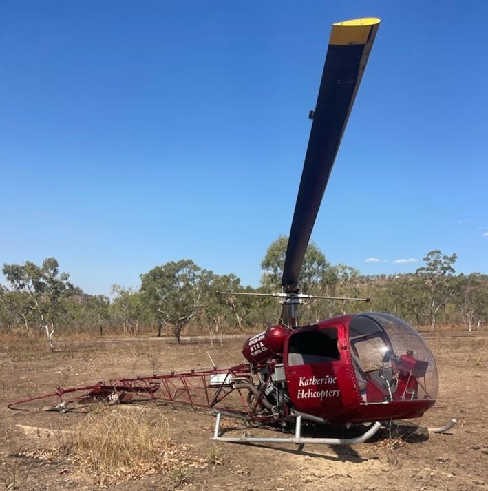 Figure 4: Helicopter accident site