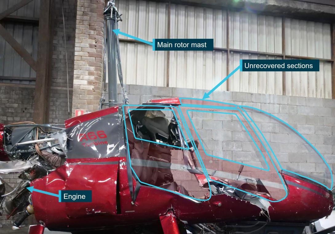 Figure 6: Recovered fuselage