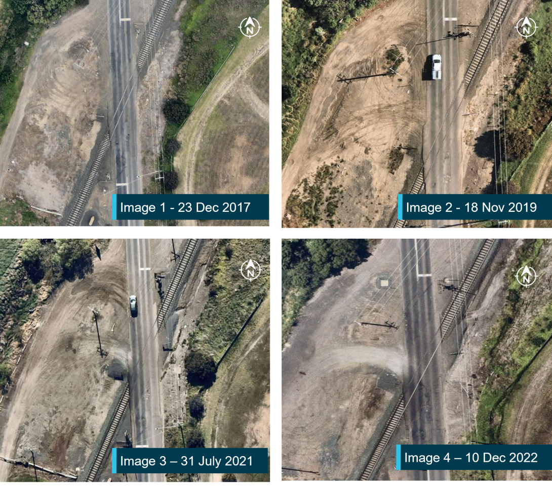 Figure 6: Train route and location of Barwon Terrace level crossing