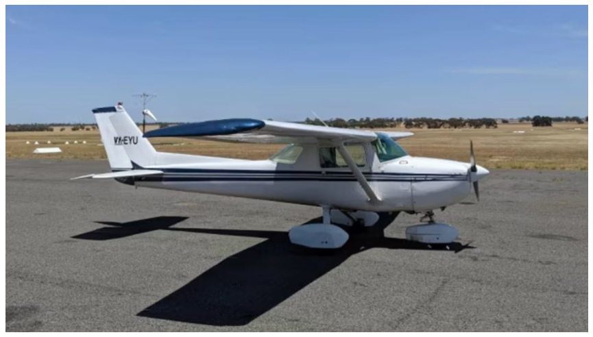 Photo of VH-EYU, provided by Bacchus Marsh Aero Club.