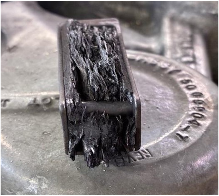 Figure 1: Brake rotor FOD